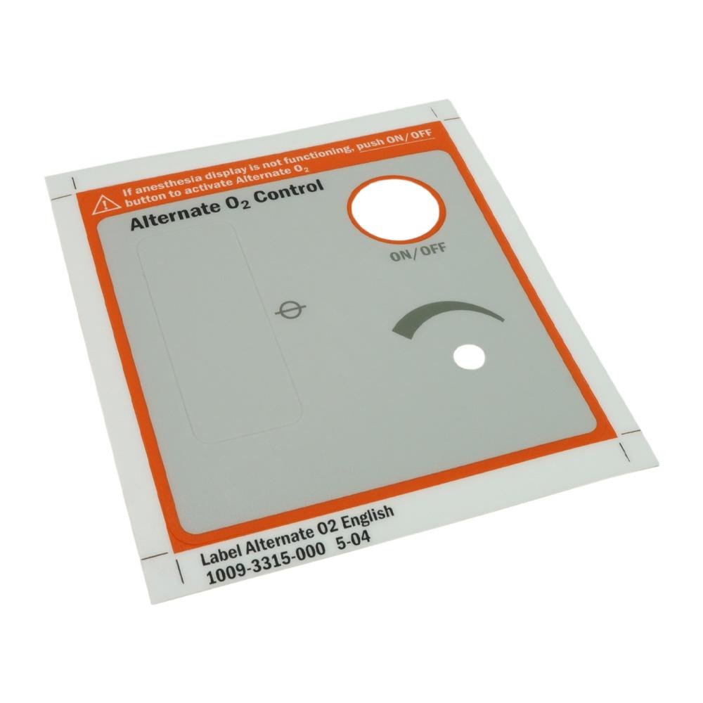 Label Alternate O2 - English Label Alternate O2 - English