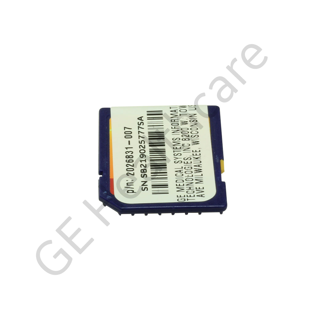 Programmed SD Card MAC5500/MAC 3500V9D