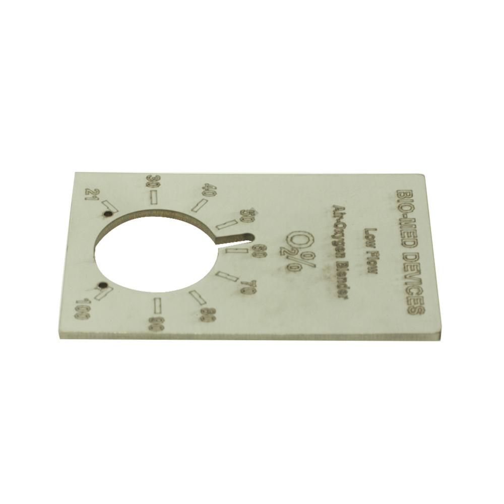 Tool Oxygen Blender Face Plate Tool Oxygen Blender Face Plate