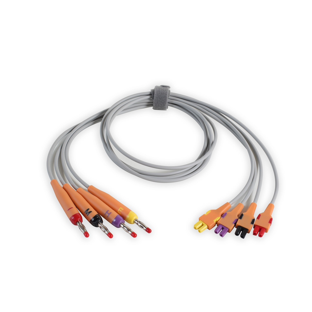 Lead wire Set, Add-on, Banana, AHA-HEI, 1/pack Lead wire Set, Add-on, Banana, AHA-HEI, 1/pack