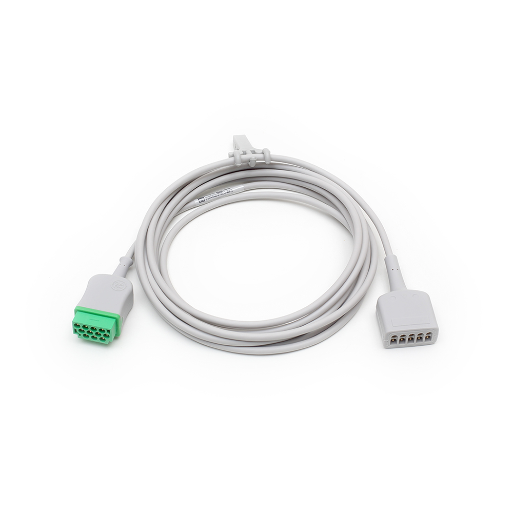 ECG Trunk Cable, 3/5-lead, IEC, 3.6 m/12 ft., 1/pack ECG Trunk Cable, 3/5-lead, IEC, 3.6 m/12 ft., 1/pack