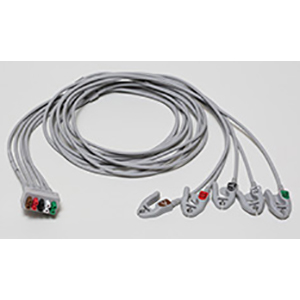 ECG Leadwire set, 5-lead, grabber, AHA, 130 cm/ 51 in ECG Leadwire set, 5-lead, grabber, AHA, 130 cm/ 51 in