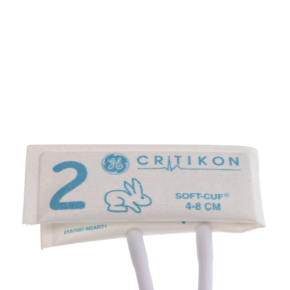 Soft-cuf, Neonatal#2, 2 TB, Light Blue / White (BX/20) Soft-cuf, Neonatal#2, 2 TB, Light Blue / White (BX/20)
