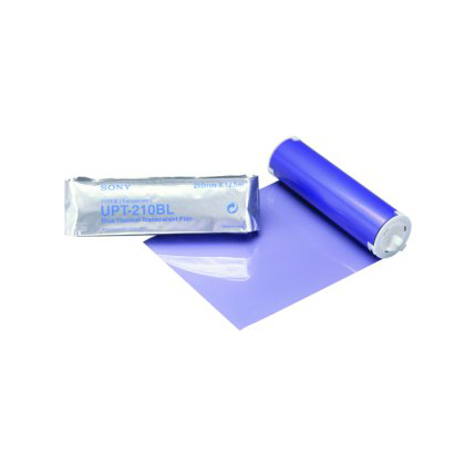 Sony UPT-210BL Blue thermal transparent film. Sony UPT-210BL Blue thermal transparent film.