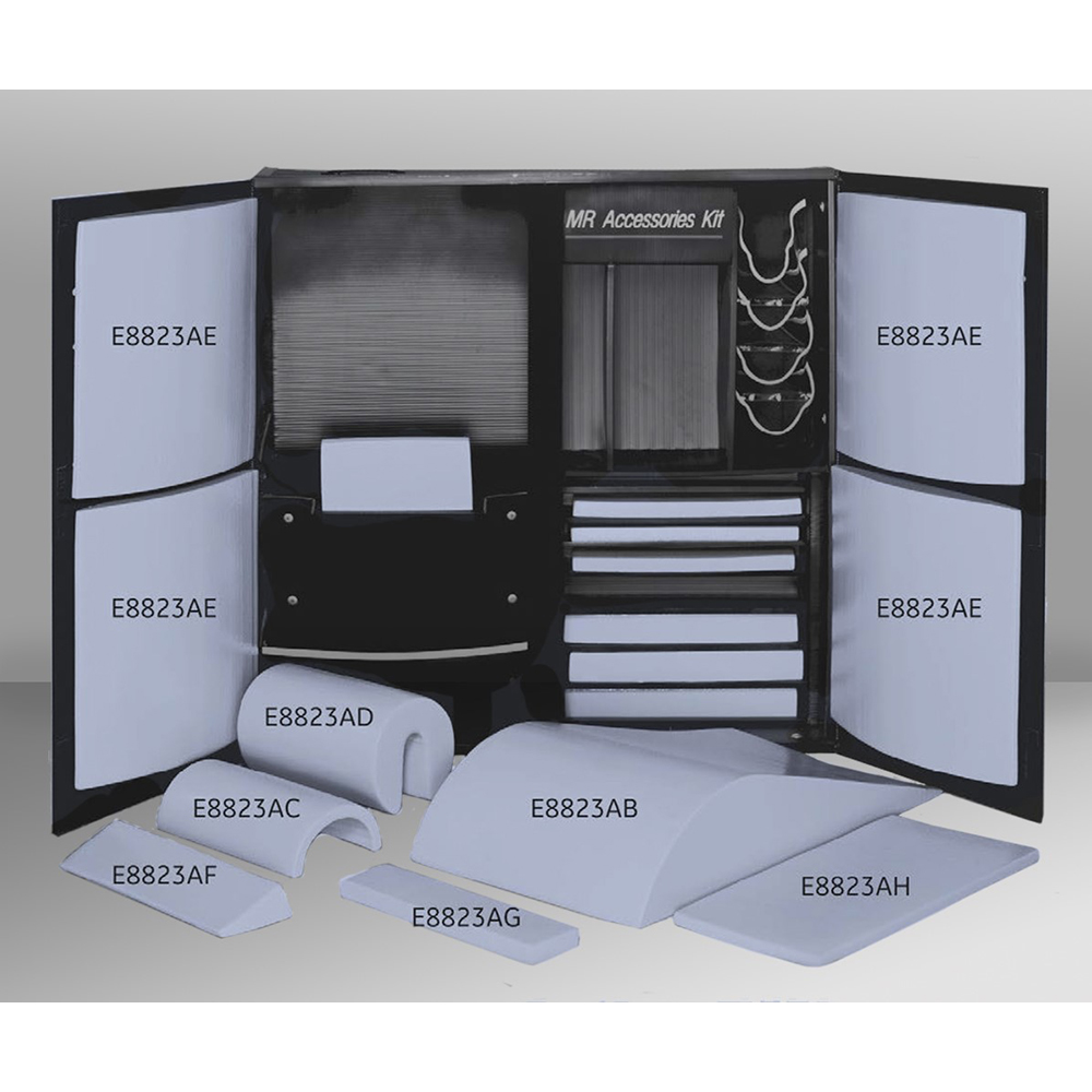 MRI Accessories Foam Positioning Set within Carry Case MRI Accessories Foam Positioning Set within Carry Case