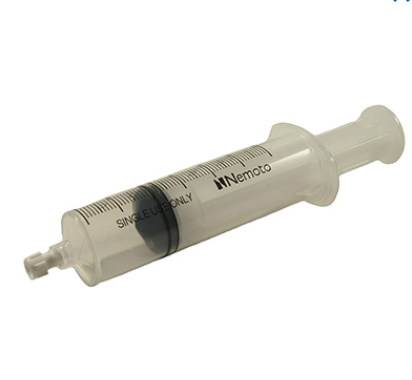 Nemoto disposable 50ml syringes - Box of 50