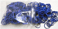 Non-Sterile Non-Latex Blue Bands (100/Bag)