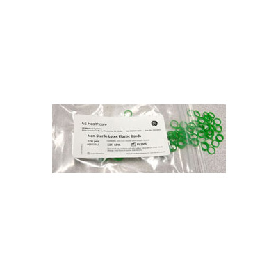 Non-Sterile Latex Green Bands (100/Bag) E20002JC